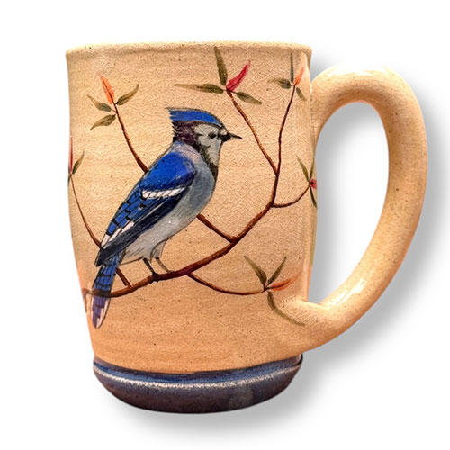 Winton & Rosa Eugene Painted Bird Mug DP5779